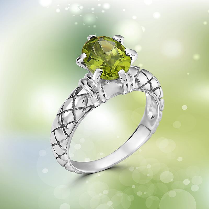 Artisan Peridot Ring